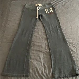 Hollister wide leg sweatpants